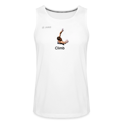 Climb JAKO Männer Tanktop Run 2.0 - Weiß