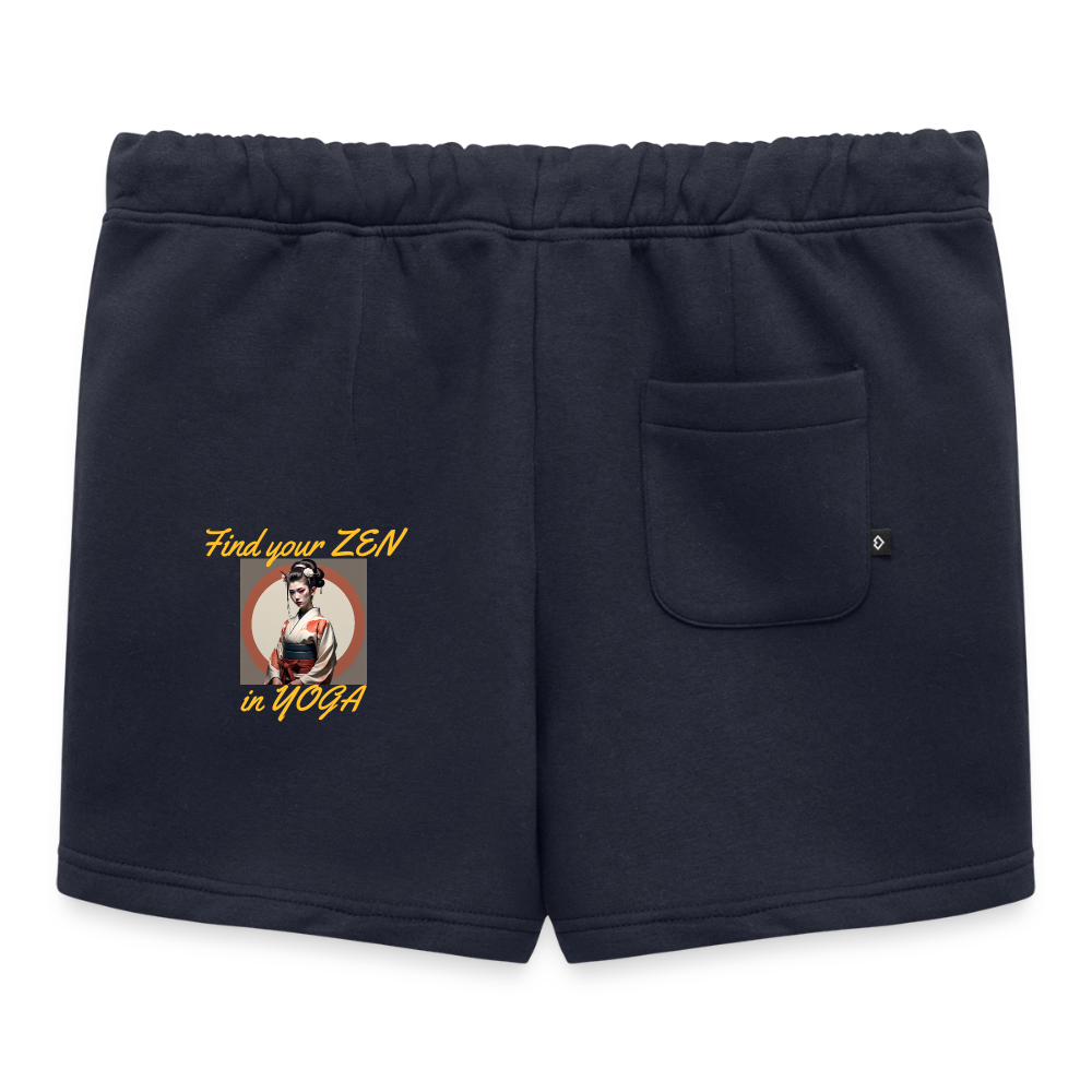 Yoga Frauen Premium Organic Sweatshorts - Navy
