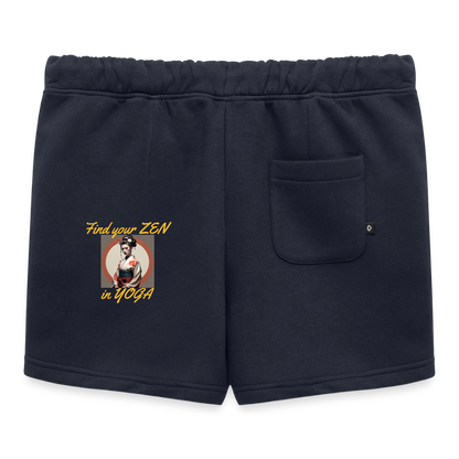 Yoga Frauen Premium Organic Sweatshorts - Navy