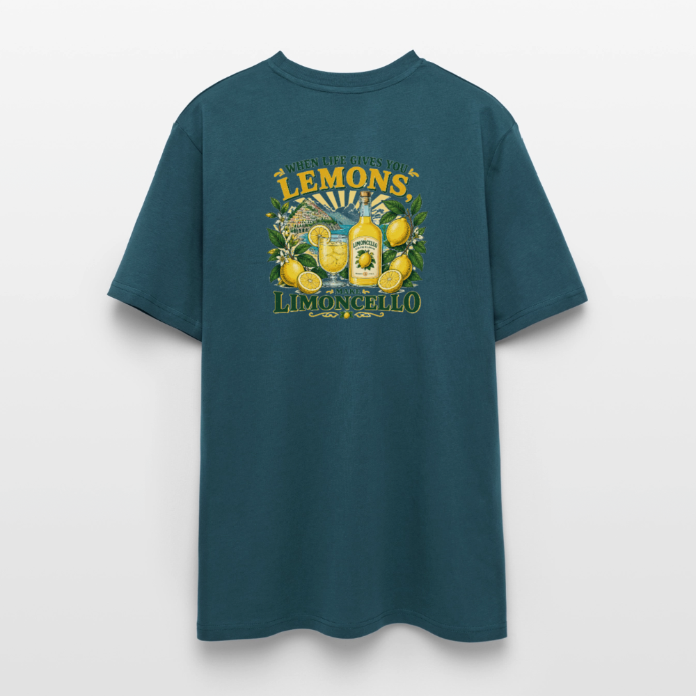 Limoncello Unisex Bio-T-Shirt - Dunkles Petrol