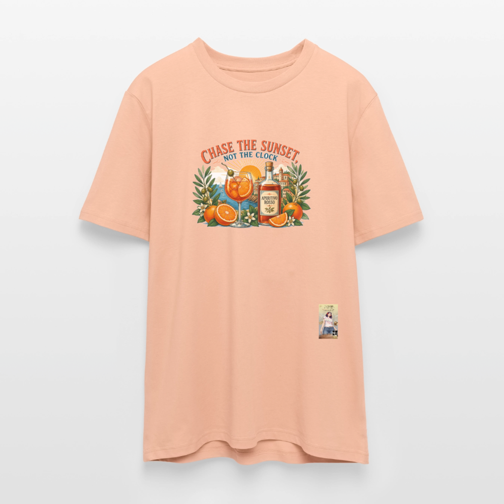 Aperosso Unisex Bio-T-Shirt - Pfirsich