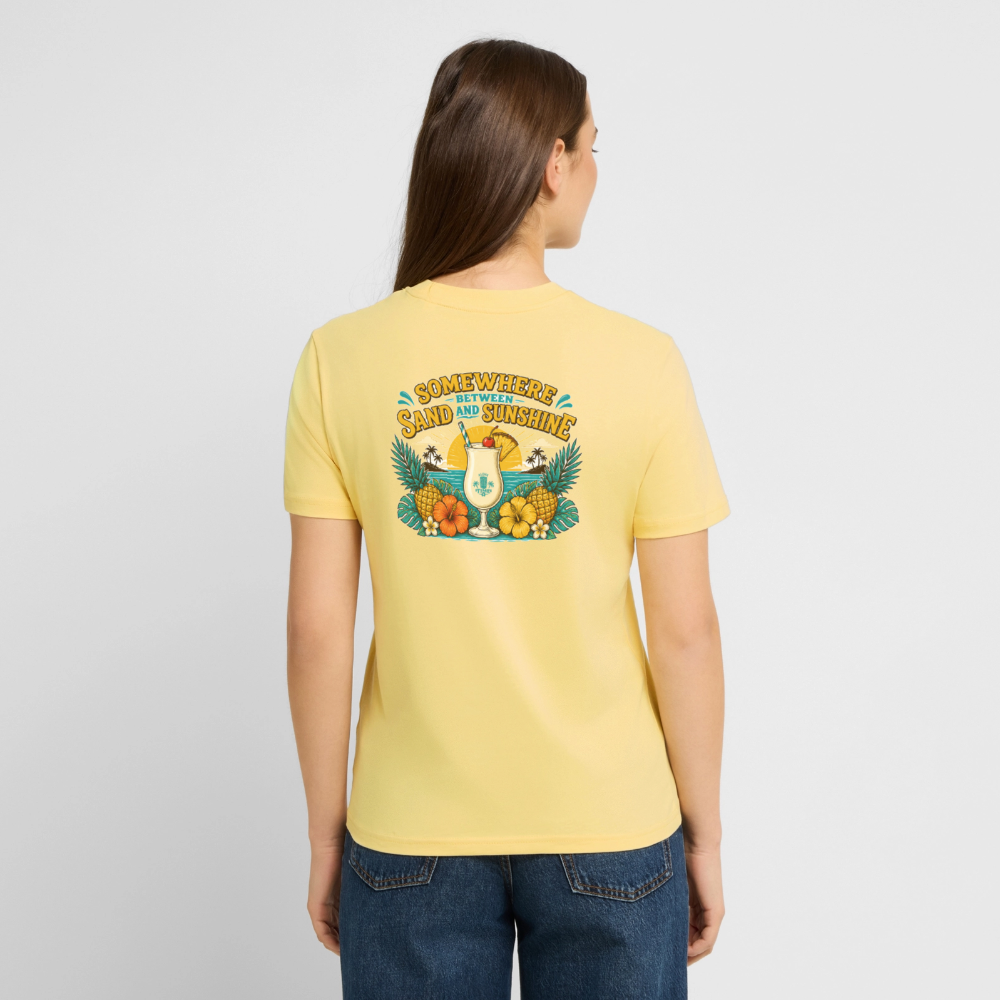 Pina Colada Unisex Bio-T-Shirt - Gelb Viva 