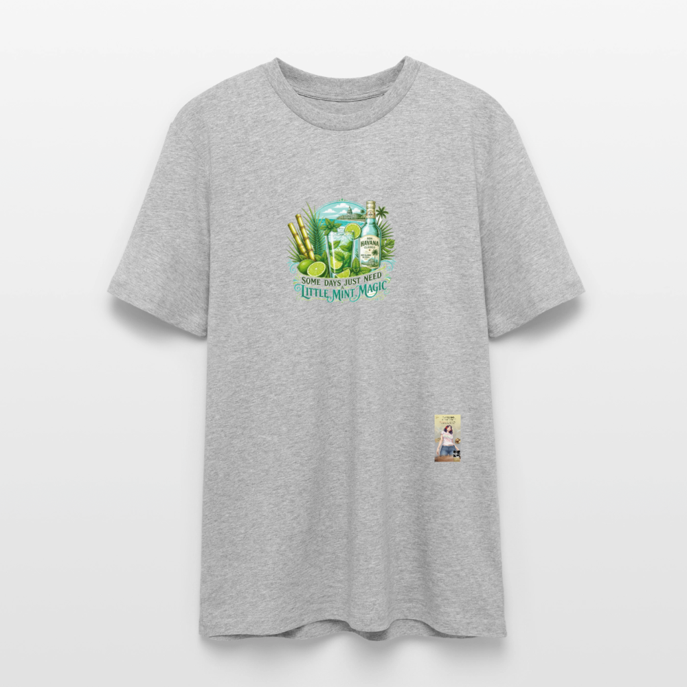 Mojito Unisex Bio-T-Shirt - Grau meliert