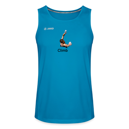 Climb JAKO Männer Tanktop Run 2.0 - Saphirblau