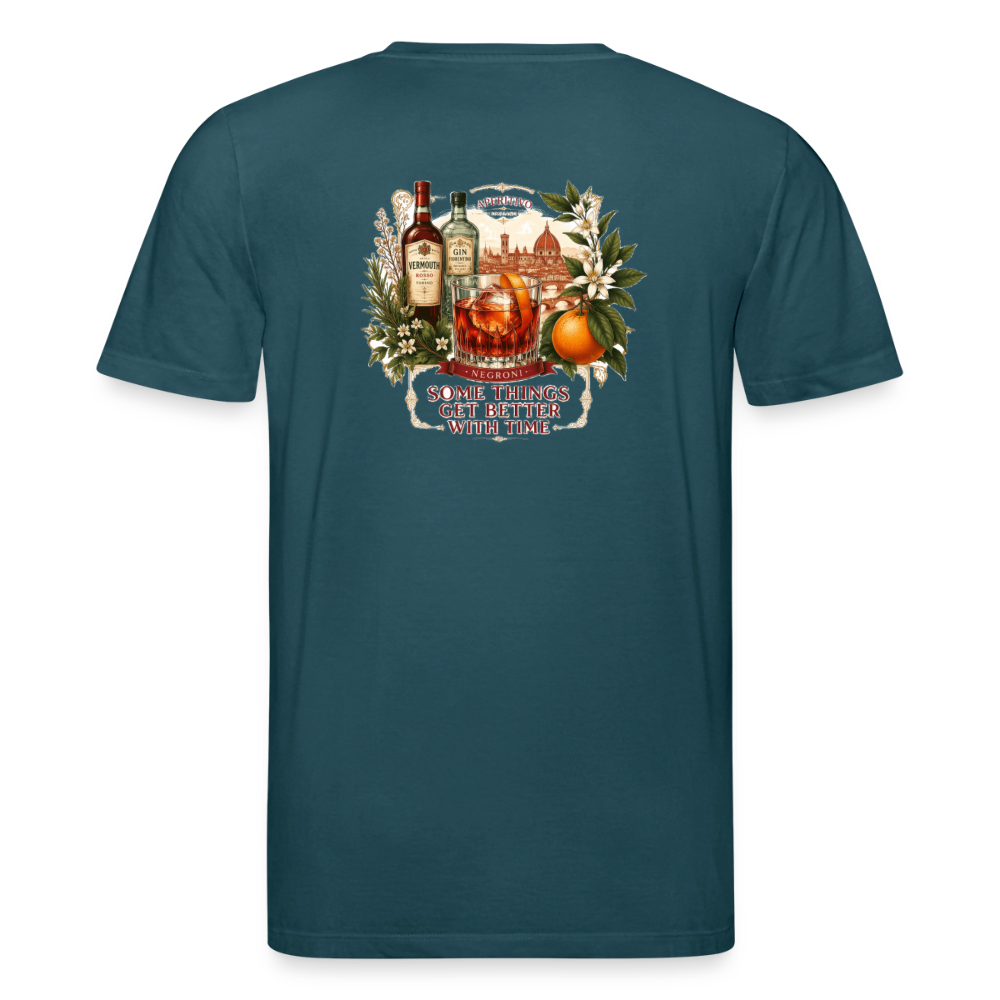 Negroni Unisex Bio-T-Shirt - Dunkles Petrol