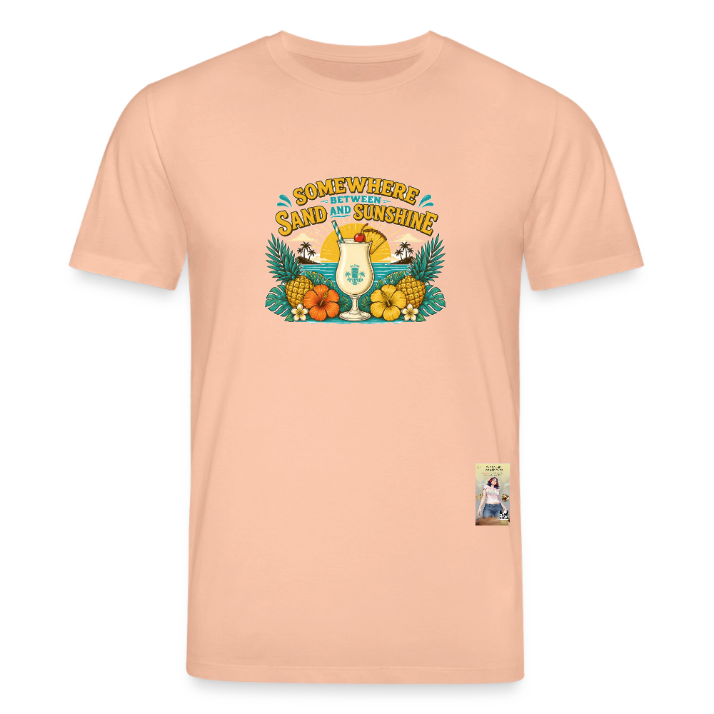 Pina Colada Unisex Bio-T-Shirt - Pfirsich