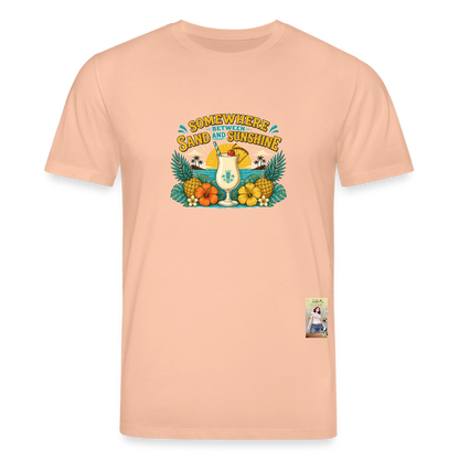 Pina Colada Unisex Bio-T-Shirt - Pfirsich