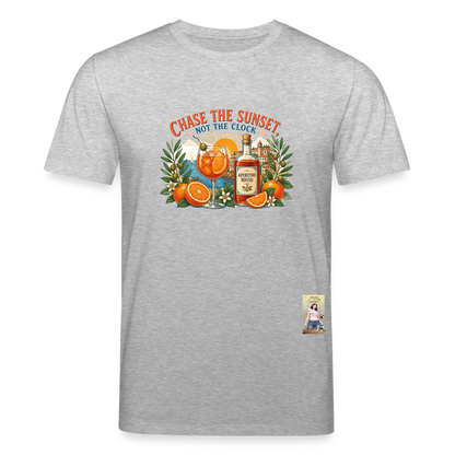 Aperosso Unisex Bio-T-Shirt - Grau meliert