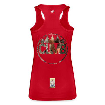 Climb JAKO Frauen Tanktop Run 2.0 - Rot