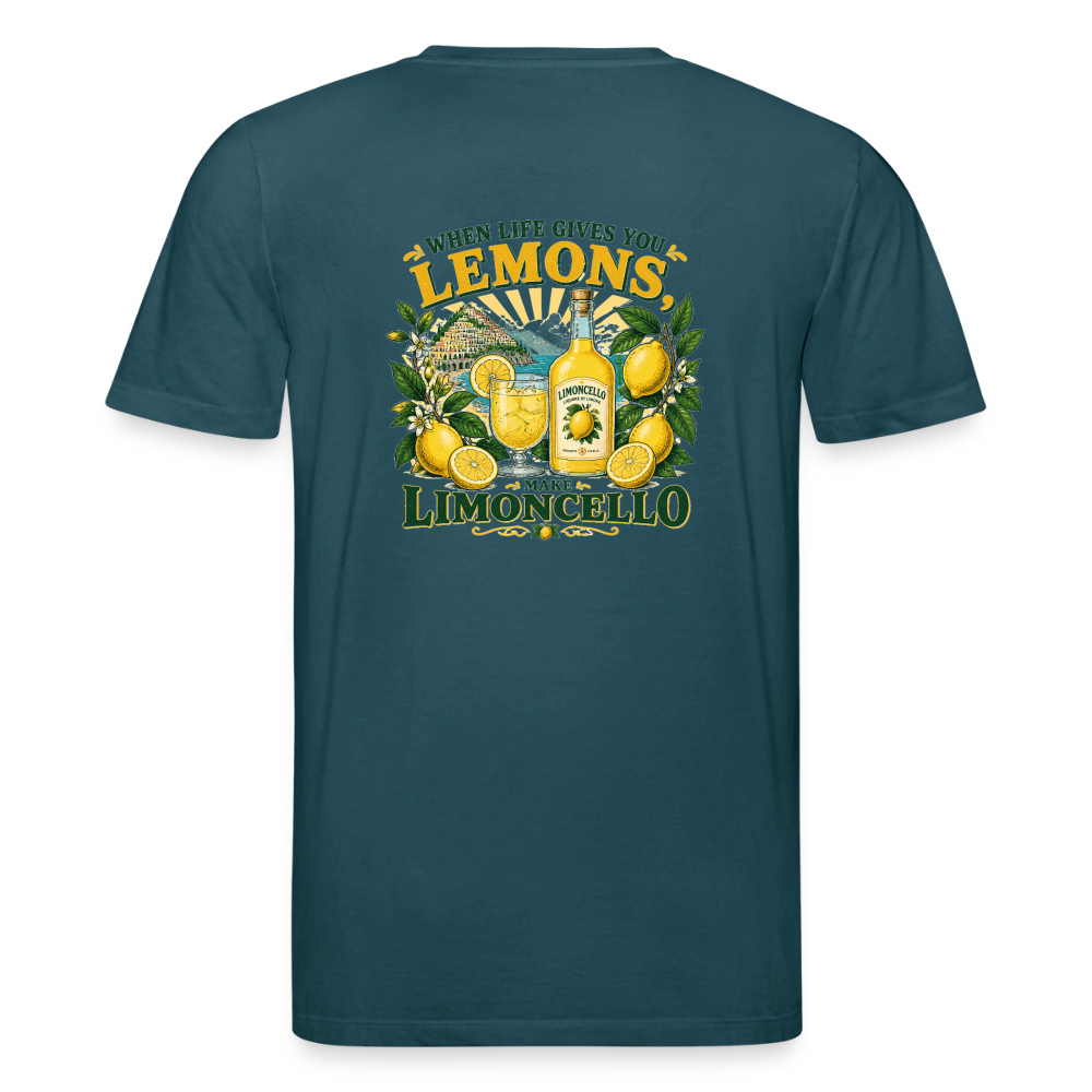 Limoncello Unisex Bio-T-Shirt - Dunkles Petrol
