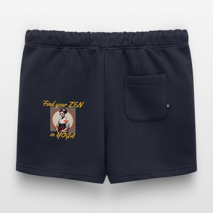 Yoga Frauen Premium Organic Sweatshorts - Navy