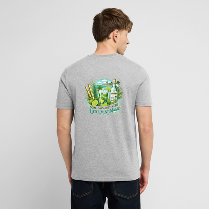 Mojito Unisex Bio-T-Shirt - Grau meliert