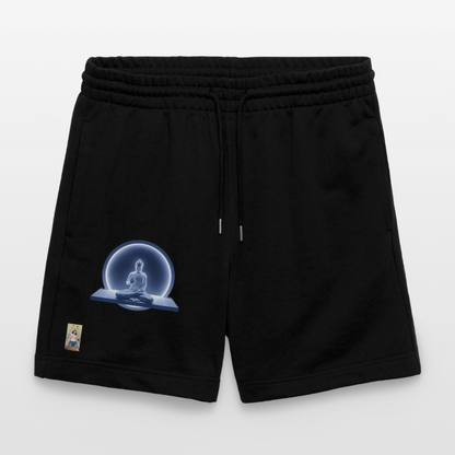 Unisex Bio Joggingshorts Trainer - Schwarz