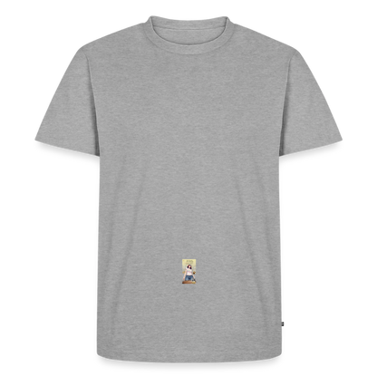 Männer Premium T-Shirt - Grau meliert