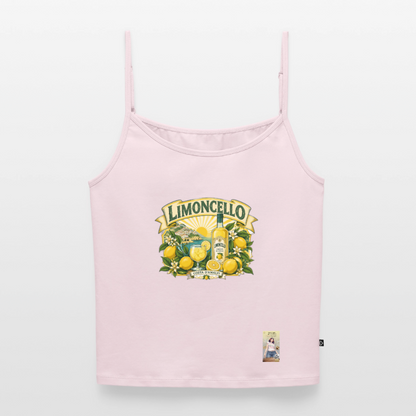 Limon Organic Top mit Spaghettiträgern - Puderrosa