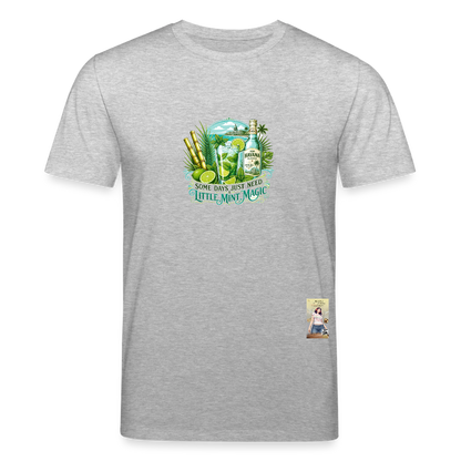 Mojito Unisex Bio-T-Shirt - Grau meliert