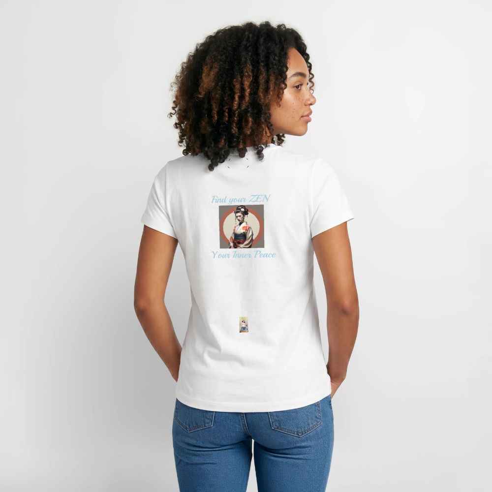 Yoga#1Cotton T-Shirt – von SPREAD - Weiß
