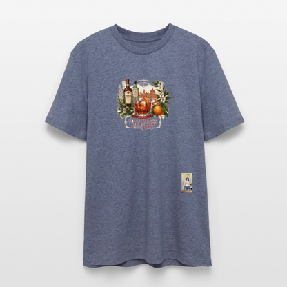 Negroni Unisex Bio-T-Shirt - Dunkelblau meliert