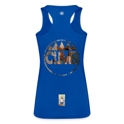 Climb JAKO Frauen Tanktop Run 2.0 - Royalblau