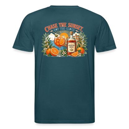 Aperosso Unisex Bio-T-Shirt - Dunkles Petrol