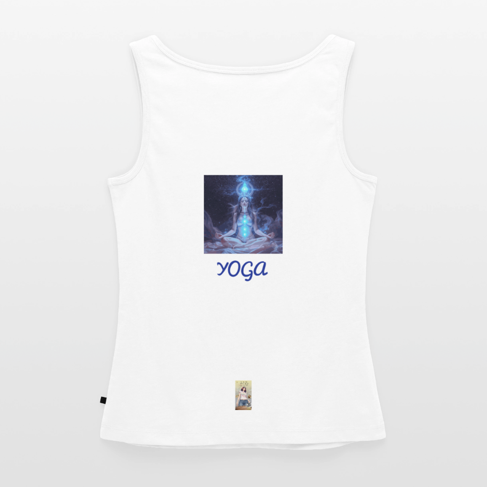 YOGA Frauen Premium Tank Top - Weiß