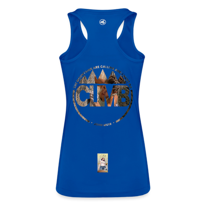 Climb JAKO Frauen Tanktop Run 2.0 - Royalblau