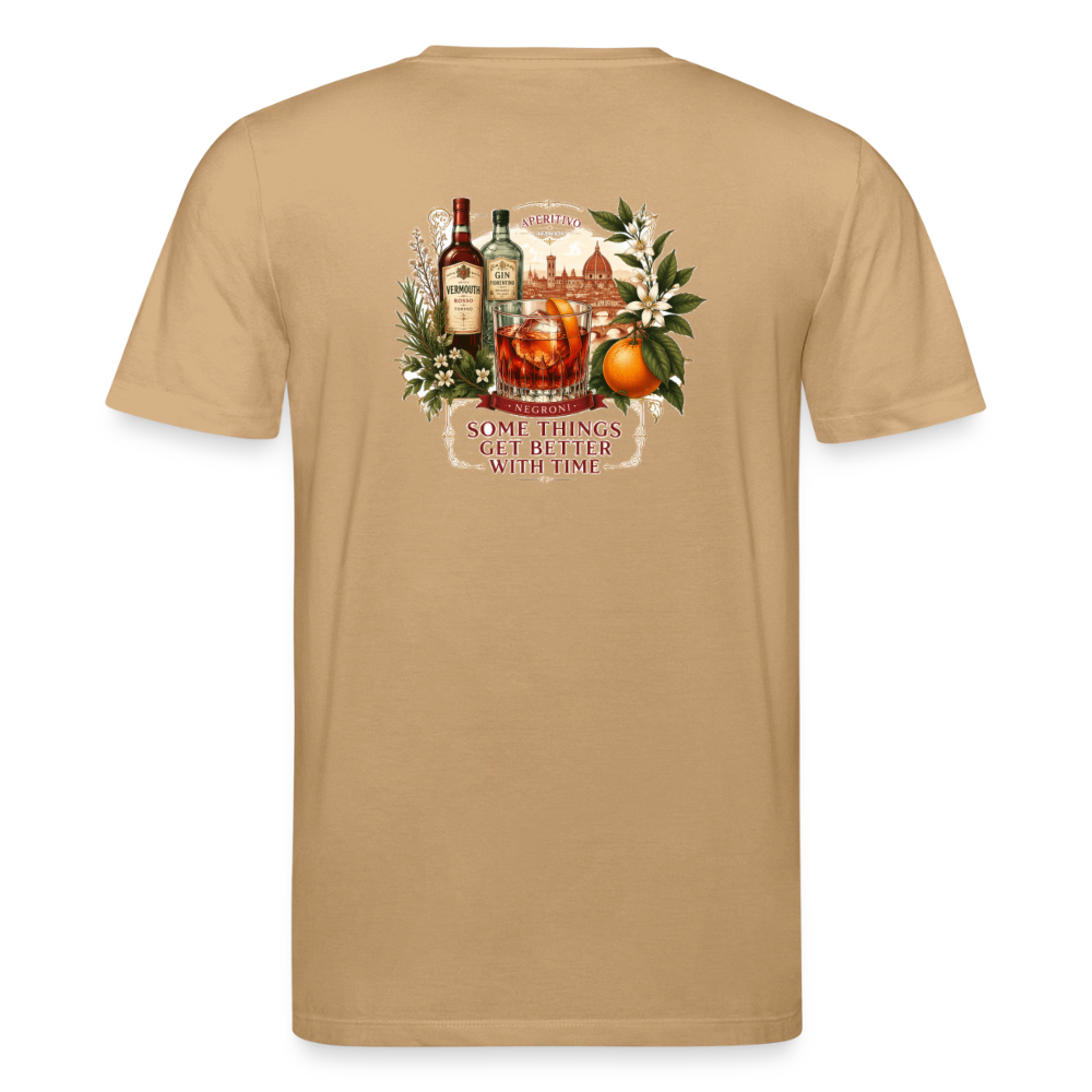 Negroni Unisex Bio-T-Shirt - Karamell 