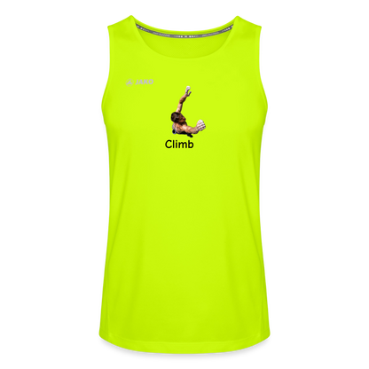 Climb JAKO Männer Tanktop Run 2.0 - Neongelb