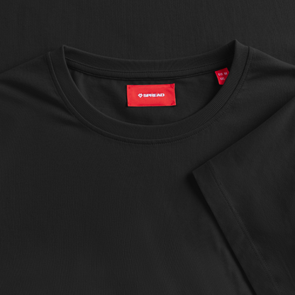 Yoga#1Cotton T-Shirt – von SPREAD - Schwarz