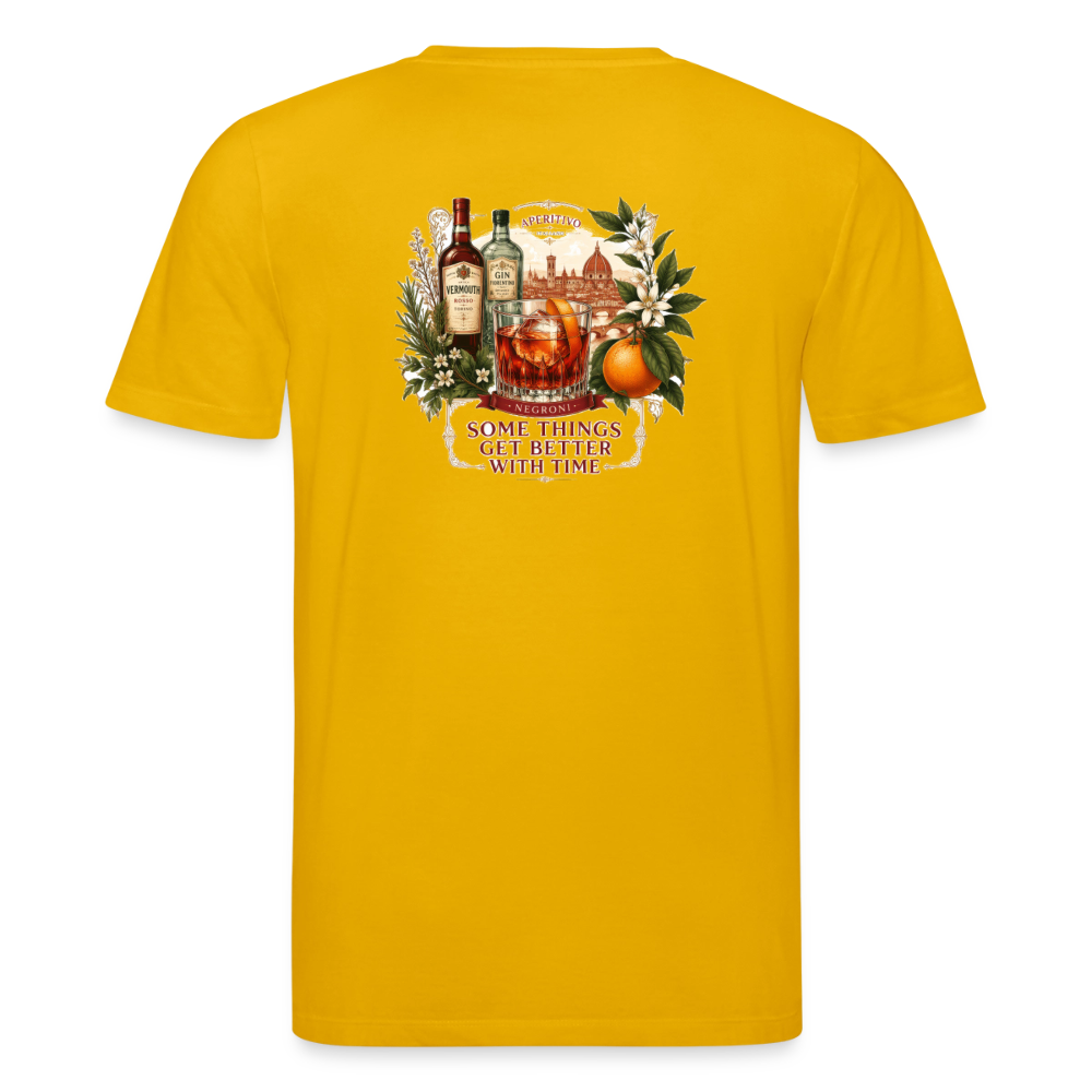 Negroni Unisex Bio-T-Shirt - Spektralgelb