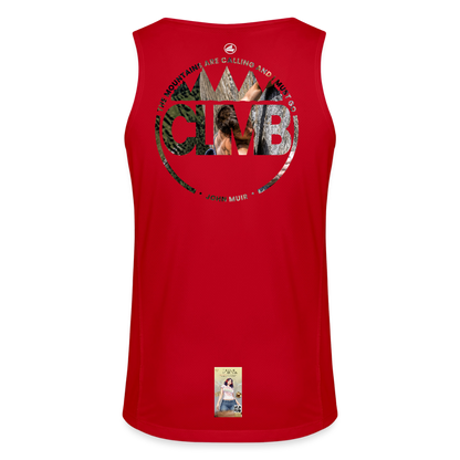 Climb JAKO Männer Tanktop Run 2.0 - Rot