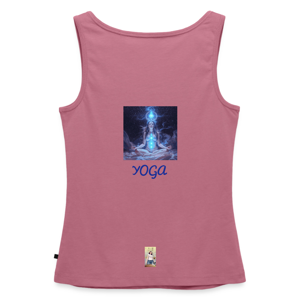YOGA Frauen Premium Tank Top - Mauve