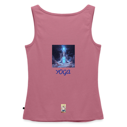 YOGA Frauen Premium Tank Top - Mauve