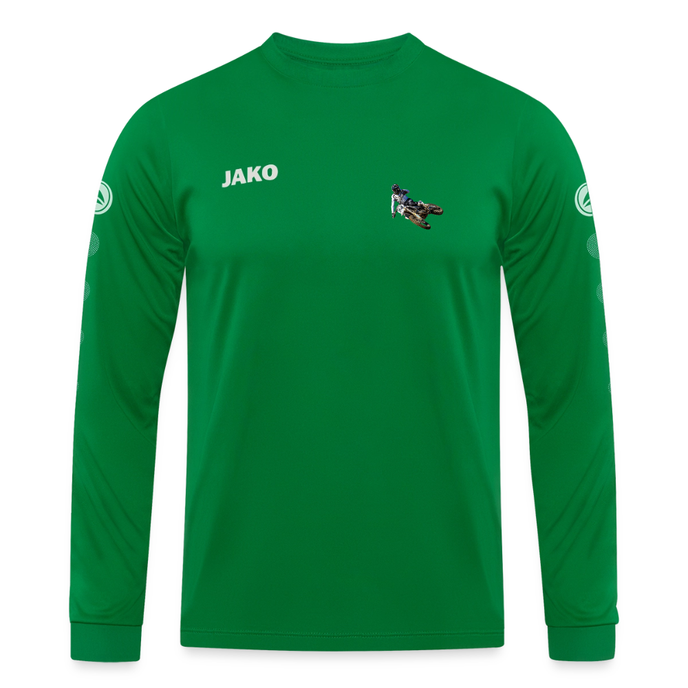 MotoX JAKO Trikot Team Langarm - Kelly Green