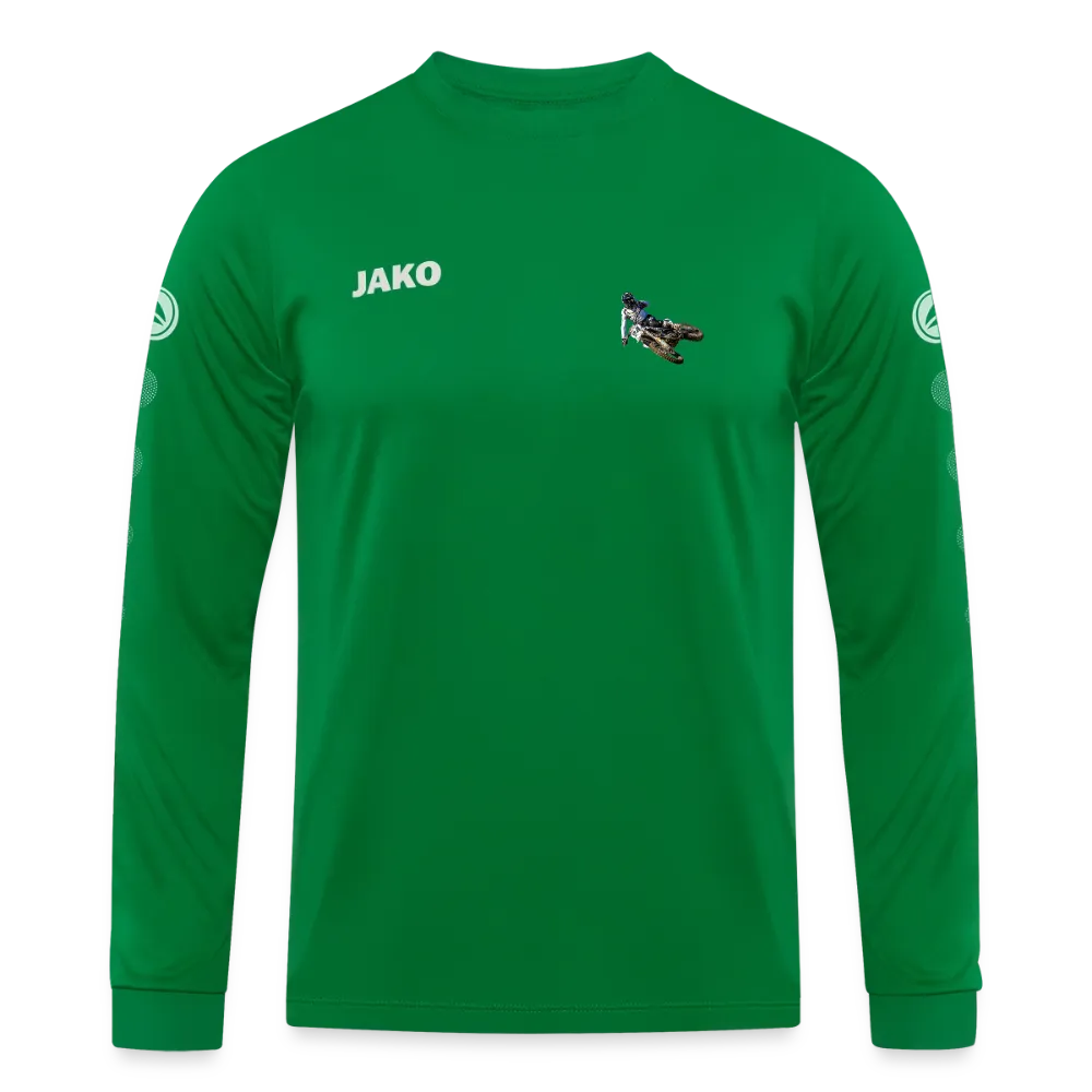MotoX JAKO Trikot Team Langarm - Kelly Green