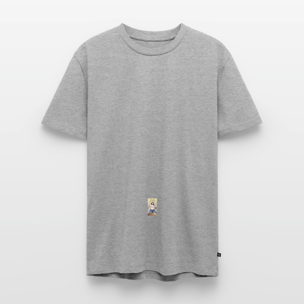 Männer Premium T-Shirt - Grau meliert