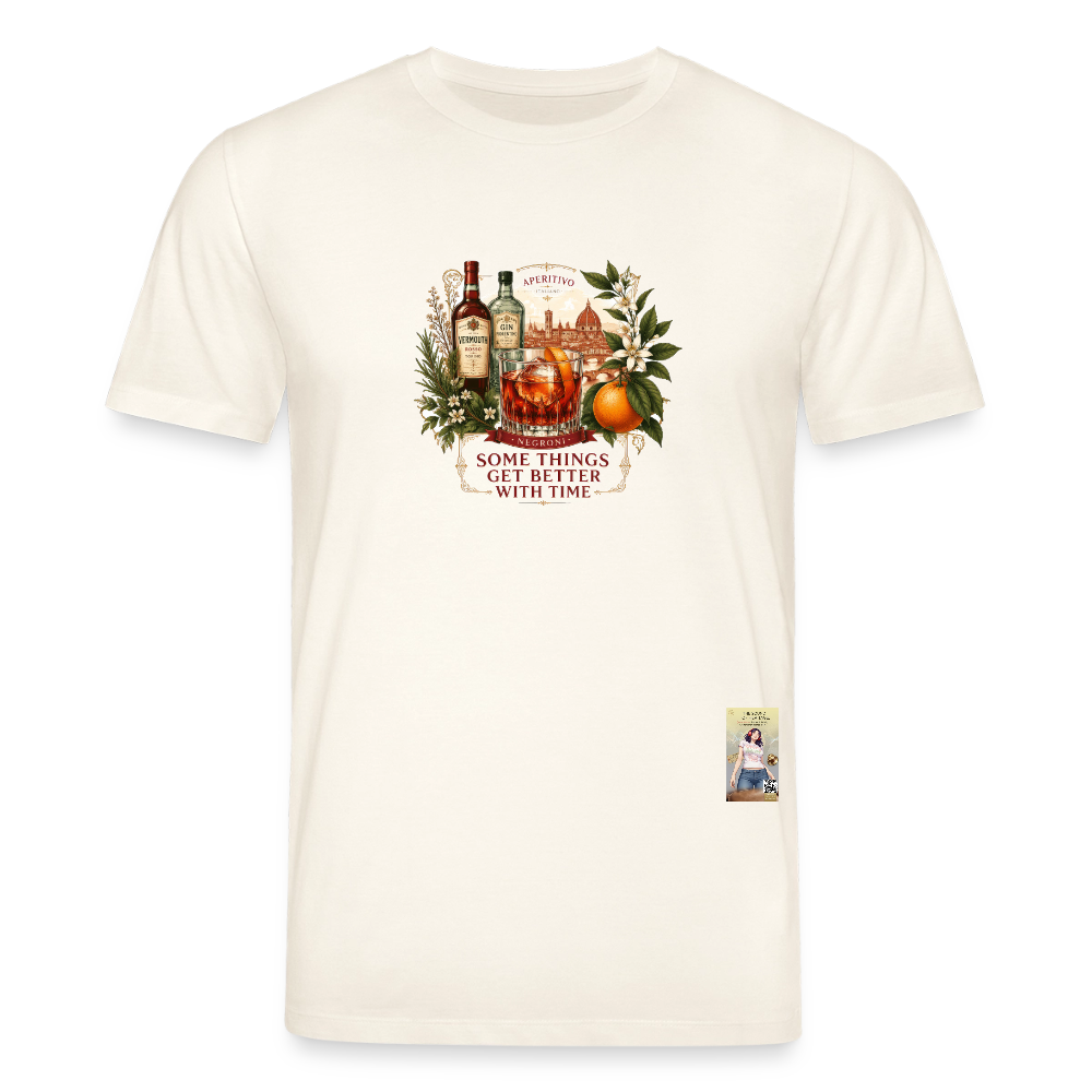 Negroni Unisex Bio-T-Shirt - Naturweiß 