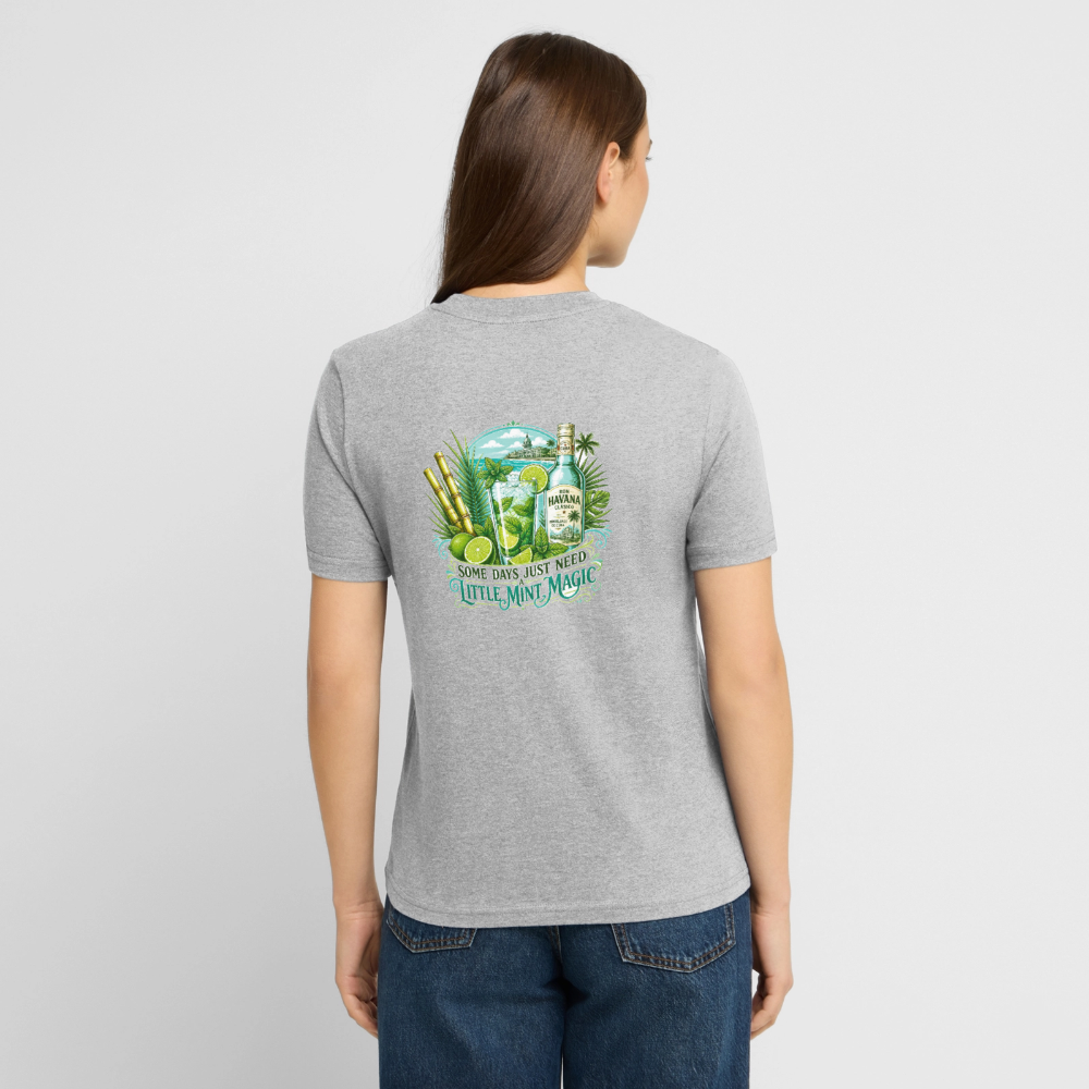 Mojito Unisex Bio-T-Shirt - Grau meliert