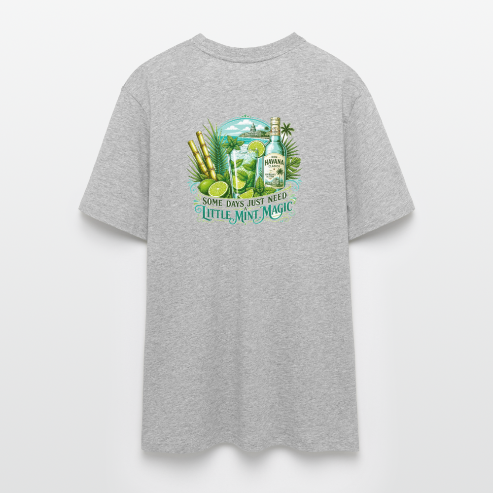 Mojito Unisex Bio-T-Shirt - Grau meliert