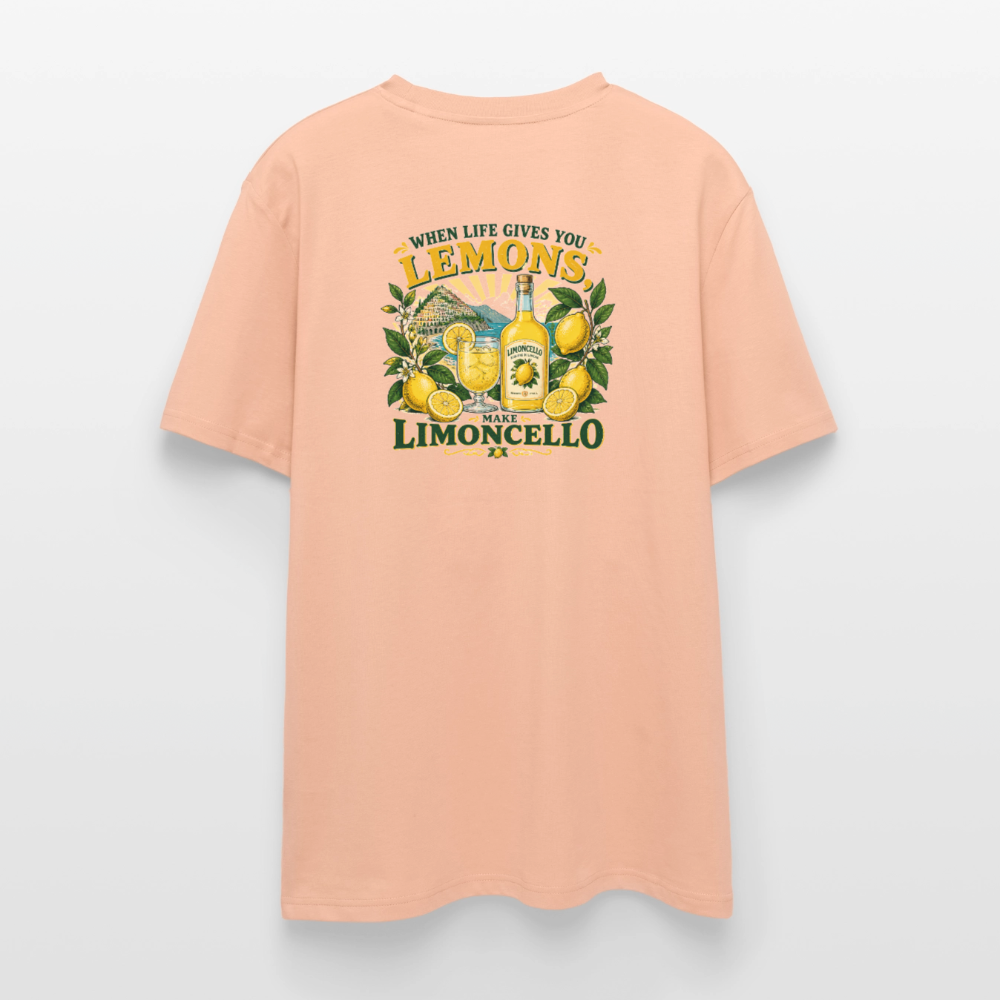 Limoncello Unisex Bio-T-Shirt - Pfirsich