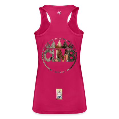 Climb JAKO Frauen Tanktop Run 2.0 - dunkles Pink