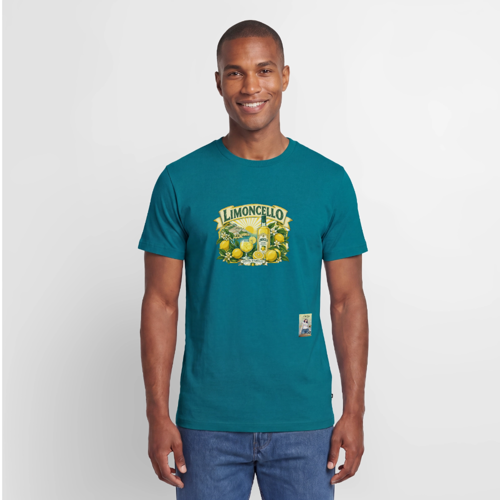 Limoncello Men T-Shirt - Petrol