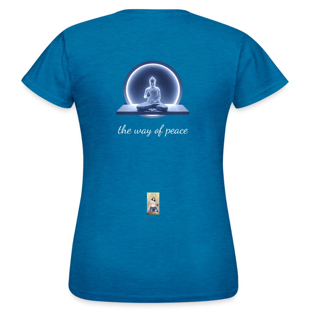 TWoP Frauen T-Shirt - Antikblaues Saphir meliert