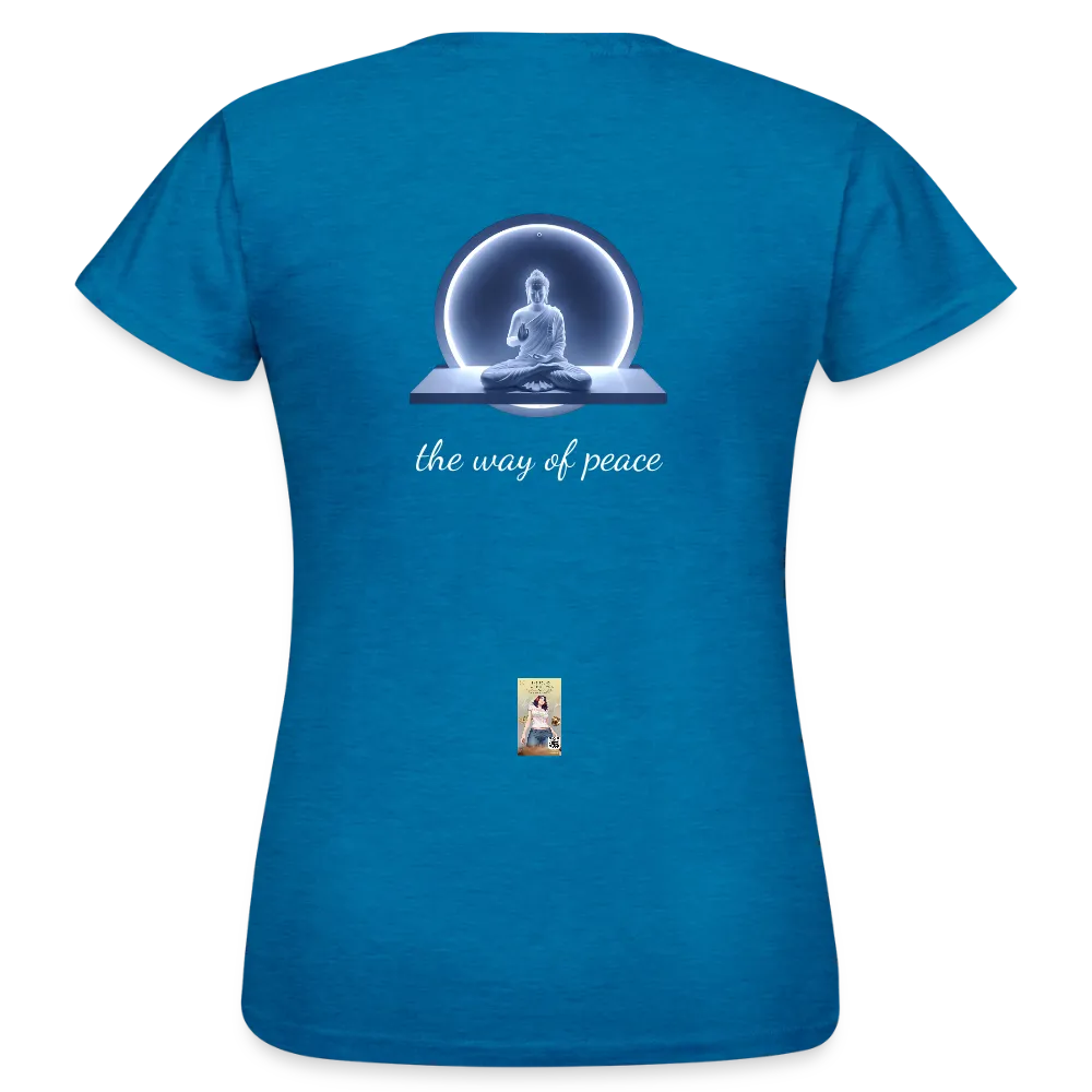 TWoP Frauen T-Shirt - Antikblaues Saphir meliert