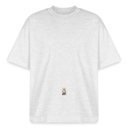 Gangsta#3 Heavyweight Unisex Organic T-Shirt - Kühles Grau meliert