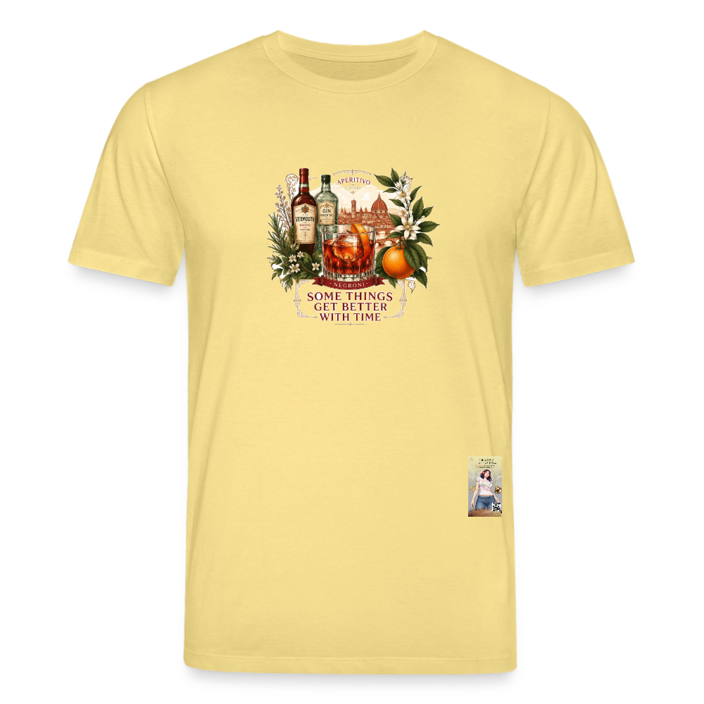 Negroni Unisex Bio-T-Shirt - Gelb Viva 