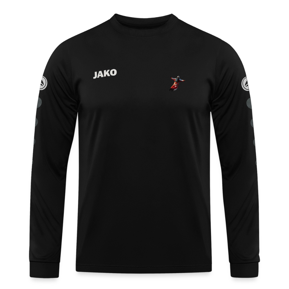 BaseJump JAKO Trikot Team Langarm - Schwarz