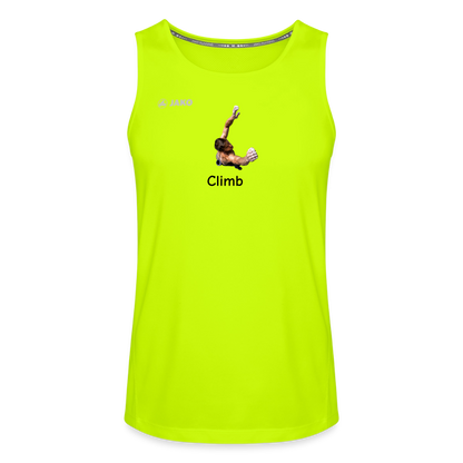 Climb JAKO Männer Tanktop Run 2.0 - Neongelb