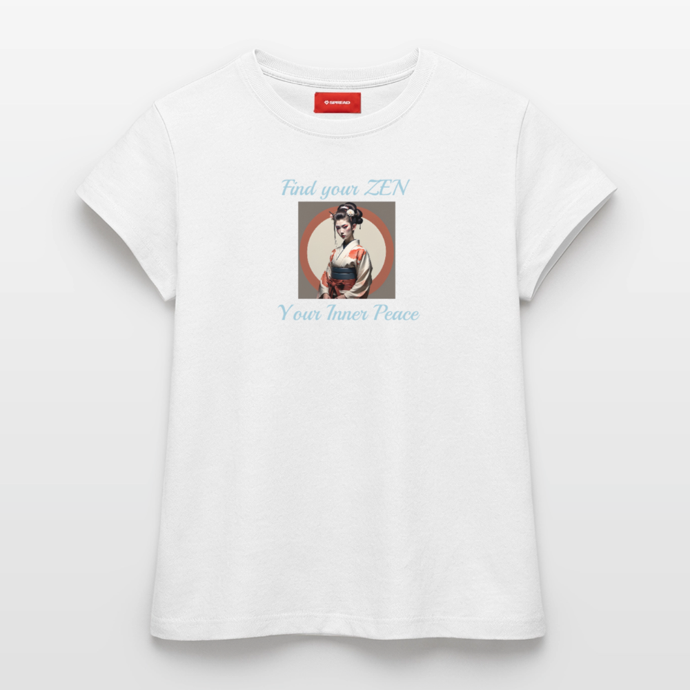 Yoga#1Cotton T-Shirt – von SPREAD - Weiß