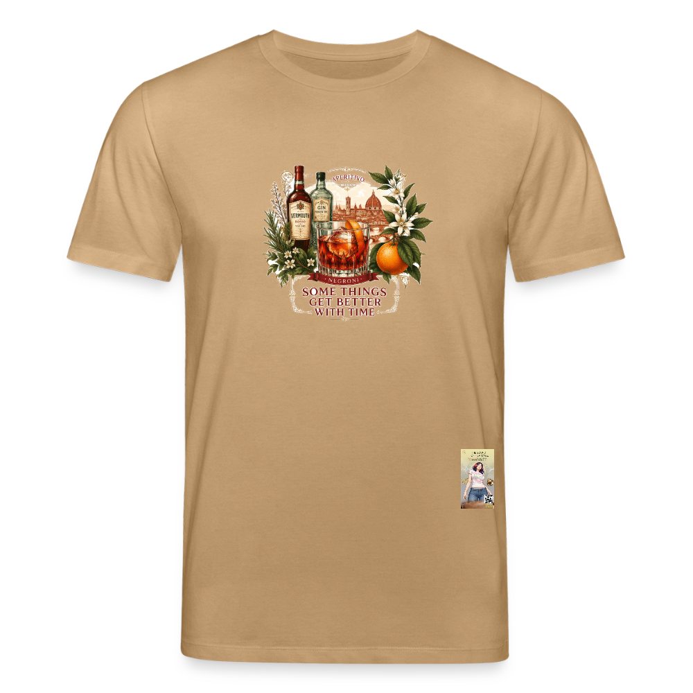 Negroni Unisex Bio-T-Shirt - Karamell 